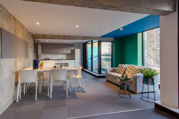 Beton House Sheffield Student Living Space